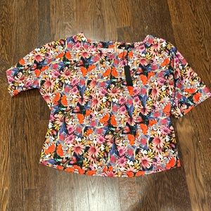 Tibi photo real blouse size XS NWT